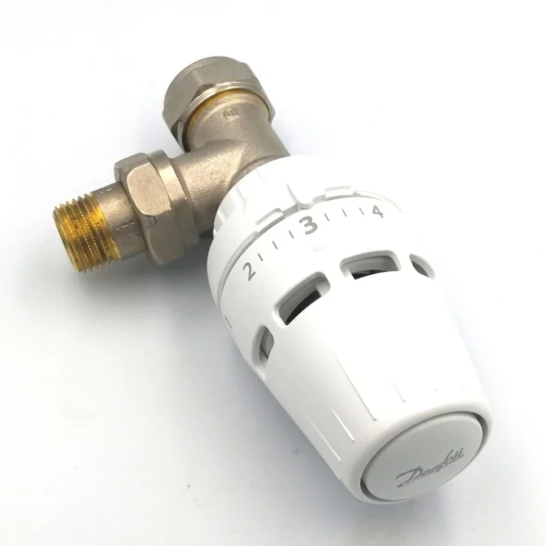 Danfoss 1/2″ Aksiyel Tip Termostatik Radyatör Vana Seti
